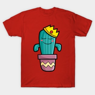 Cute Cactus King T-Shirt